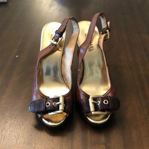 Michael Kors Block Heel